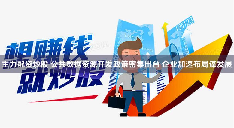 主力配资炒股 公共数据资源开发政策密集出台 企业加速布局谋发展